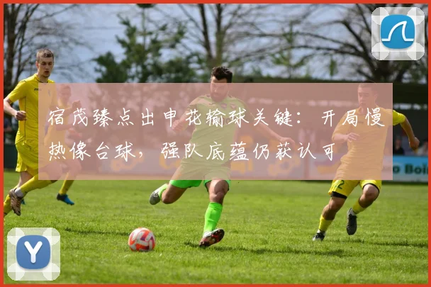 宿茂臻点出申花输球关键:开局慢热像台球,强队底蕴仍获认可